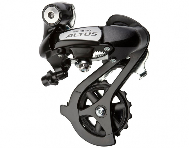 Переключатель задний Shimano Altus RD-M310 7/8 ск черный