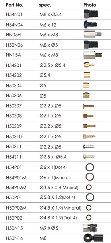 Прокладка O-ring 6X1(DOT4) для AVID / BENGAL / HAYES