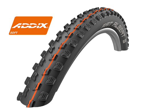 Покрышка Schwalbe 29x2.35 FAT ALBERT FRONT ADDIX SOFT TL-EASY SNAKESKIN