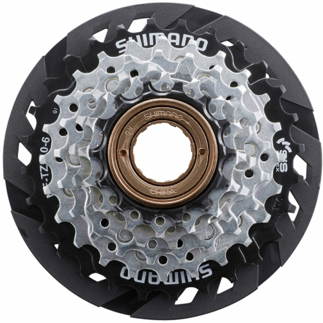 Трещотка Shimano TZ510 6ск с защитой, без уп