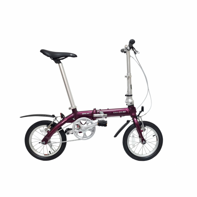 Велосипед скл. Dahon Dove Uno Royal Purple. Крылья, подножка