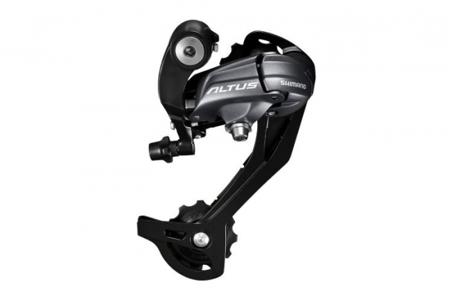 Переключатель задний Shimano Altus RD-M370 9 ск черный